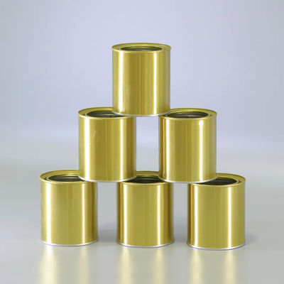 1L 4L mini lege ronde metalen verfblikken met een eenvoudig deksel