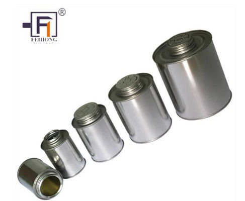 Metalen tincontainers met schroefdeksel voor chemische kleefstoffen