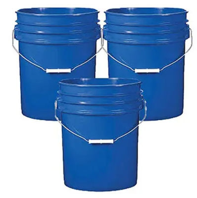 16L drukinkt Plastic opslag emmers met metalen handvat Plastic grips