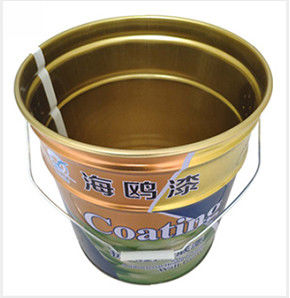 UN-categorie 5 gallon chemisch bestand emmer met gespannen deksel