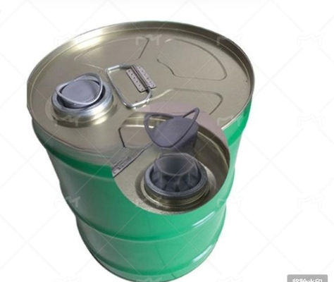 Metalen emmer met een strakke kop van 5 liter voor verdunningsmiddelen en smeeroliën