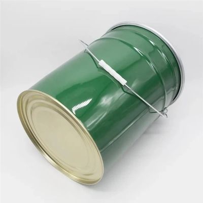UN-categorie 5 gallon stalen verf emmer met hefboom slot ring deksels