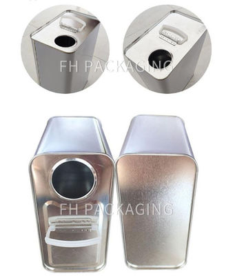 2 Gallon F-Style Vierkant Langwerpige Can Motorolie Kan Blokplaat