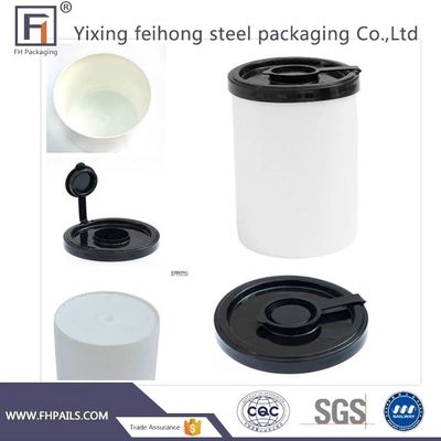 Professionele plastic print ronde container voor nat papier servet