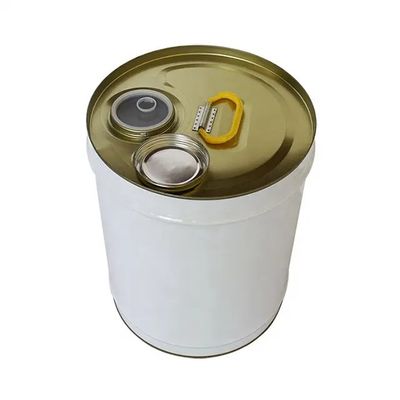 19L 5 Gallon Stalen Strakke Hoofd Emmer Met Flex Spout Deksel Voor Dunner