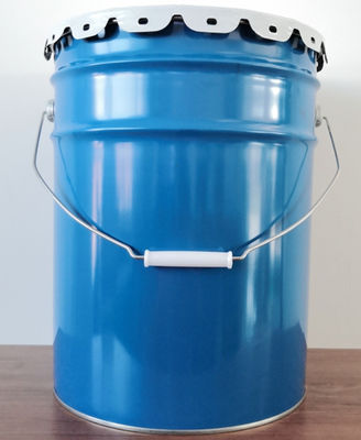 Chemische stoffen Open hoofd staal 5 gallon verf emmer met epoxy fenolische bekleding