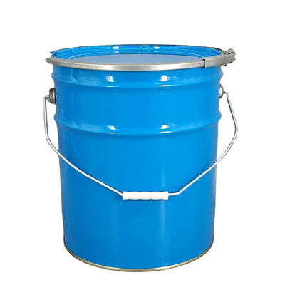 0.32-0.42mm 20 liter chemische emmers met hefboom slot ring deksel