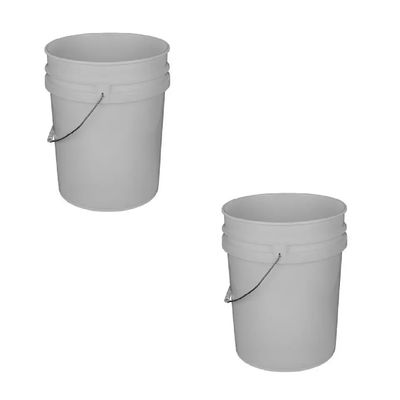 Polyethyleen plastic emmers met een hoge dichtheid van 5 liter voor het opslaan van smeermiddelvet