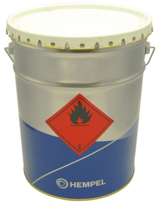 Metalen emmer met vet van 20 liter 0,32 tot 0,42 mm met diep krullend deksel