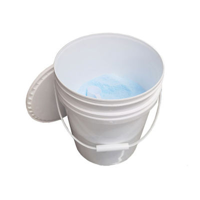 Wasmiddelbewaring 5 liter plastic opslag emmers met deksels