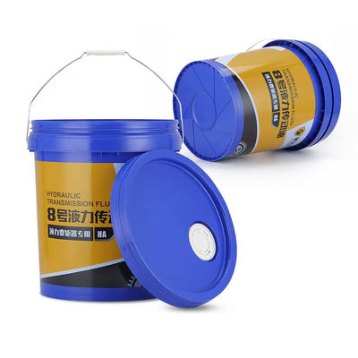 Hydraulische olie plastic emmers 5 gallon met Rieke Flex spoot