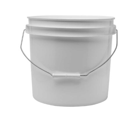 4 gallon smeerolie emmer Ronde open kop plastic emmers voor het opslaan van het afdichtingsmiddel