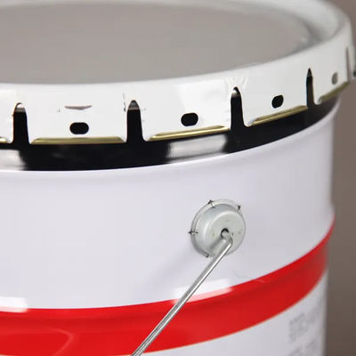 6 gallon blik emmers voor de chemische industrie rond