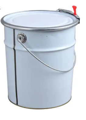 Goud fenolische bekleding open kop stalen emmer 1 Gallon tot 7 Gallon