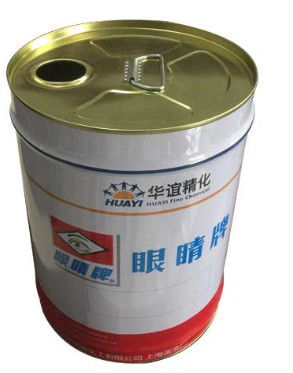 Metalen emmers van 5 gallon met gouden fenol met spout