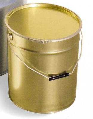 5 gallon conisch voedsel veilig lege verf emmers met binnencoating en deksel