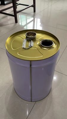 20L strakke en gesloten metalen tinplate emmers voor chemische producten verpakkingen