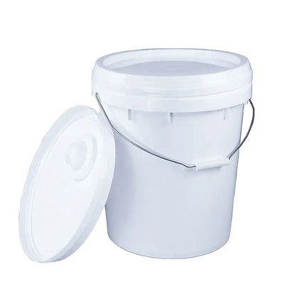 PP VN-goedgekeurde 20 liter plastic emmer met metalen handgrepen en slangdeksel