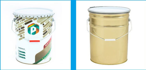 5 gallon metalen verf met open hoofd.
