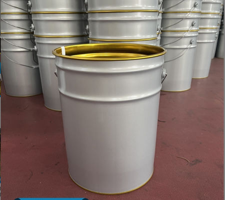 5L schroef op deksel metalen verf emmer met plastic handvat