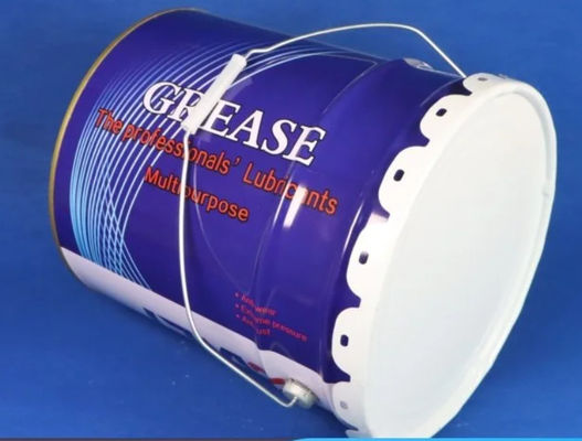 Anti-corrosie 20l metalen verf emmer met duurzaam handvat en deksel
