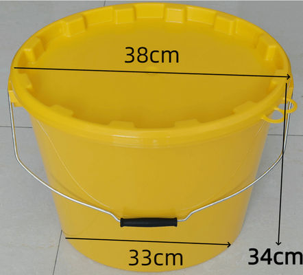 20 L plastic emmercontainers oval voor het opslaan van schilderkunst met ISO-certificaat