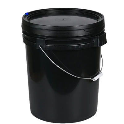 Gemakkelijke stapelbare plastic emmers met open hoofd met Rieke Flex-spoutdeksel