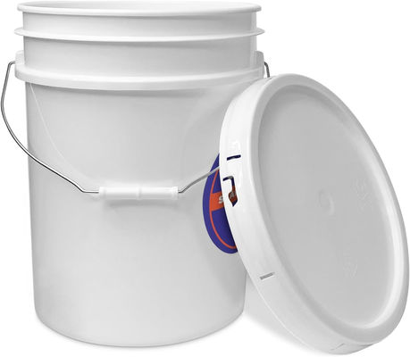 5 liter plastic emmer met luchtdicht deksel