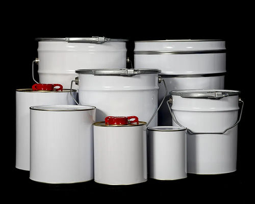 Metalen en tinplaten emmers 5ltr tot 25ltr