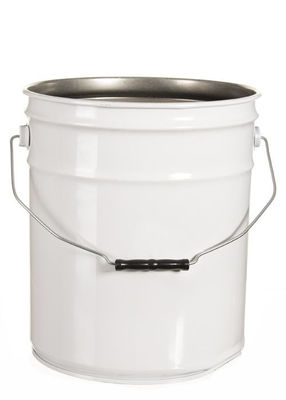 5 gallon UN Rated Duurzame oplosmiddel emmer met glad oppervlak voor stapelbaar drukken