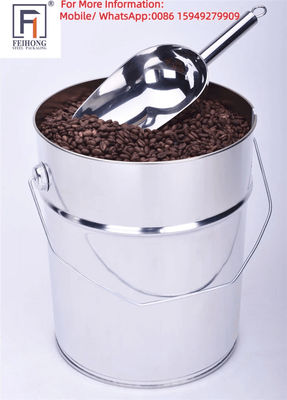 Koffiekoppen van roestvrij staal met luchtklep voor het afdichten van het deksel en de onderpress
